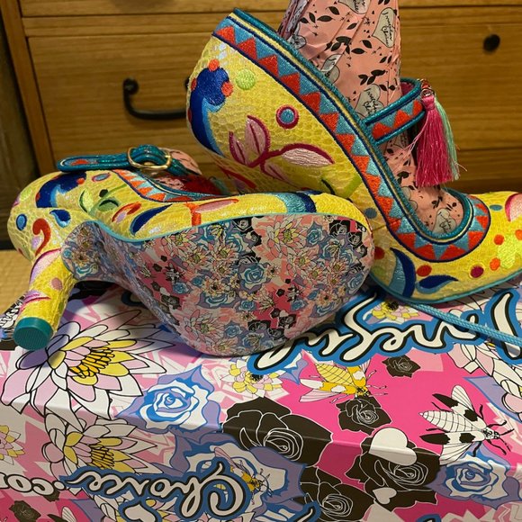 Irregular Choice Ekaterina heels, BRAND NEW unworn, size 38 - Picture 3 of 3